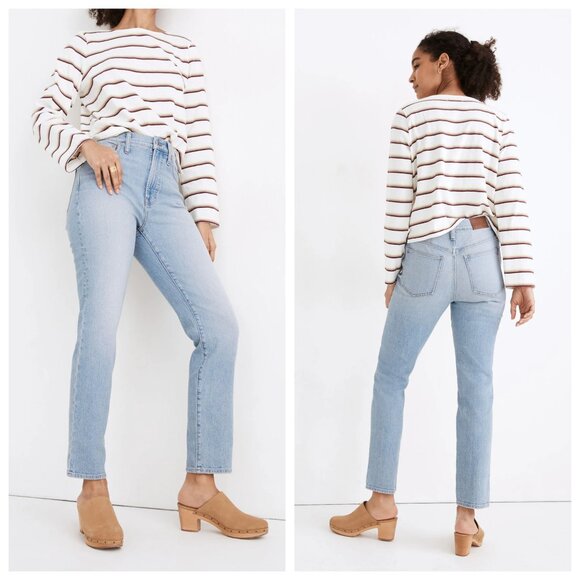 Madewell Size 24T Tall The Perfect Vintage Jean in Fiore Wash Blue - Picture 1 of 14
